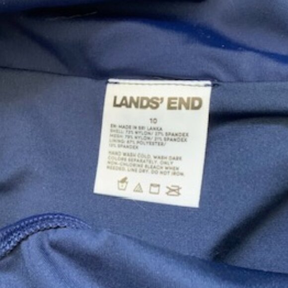 NWT LANDS END 2PC TANKINI TOP AND TUGLESS BOTTOMS - Picture 7 of 8